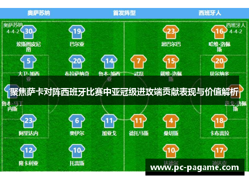 聚焦萨卡对阵西班牙比赛中亚冠级进攻端贡献表现与价值解析